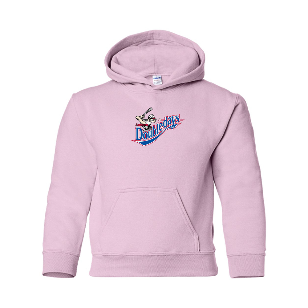 Youth Auburn Doubledays Logo Pullover Hoodie
