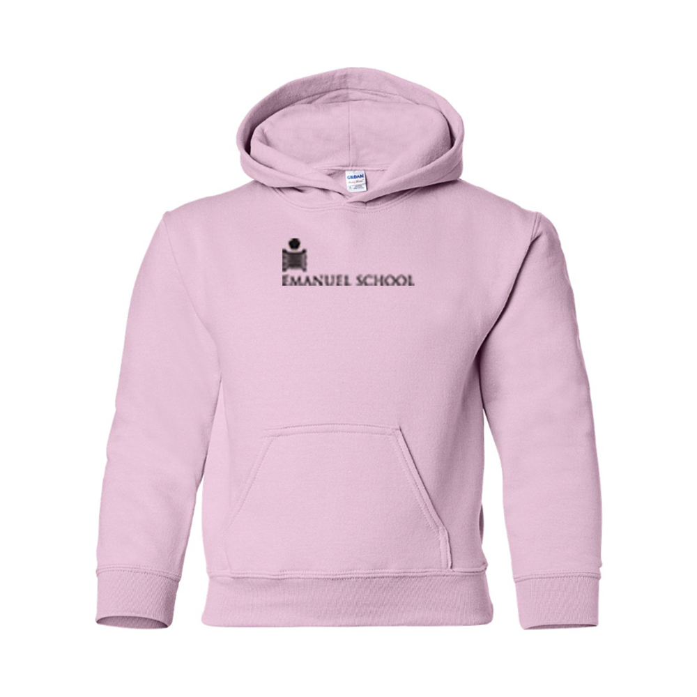 Youth Emanuel School Logo Pullover Hoodie