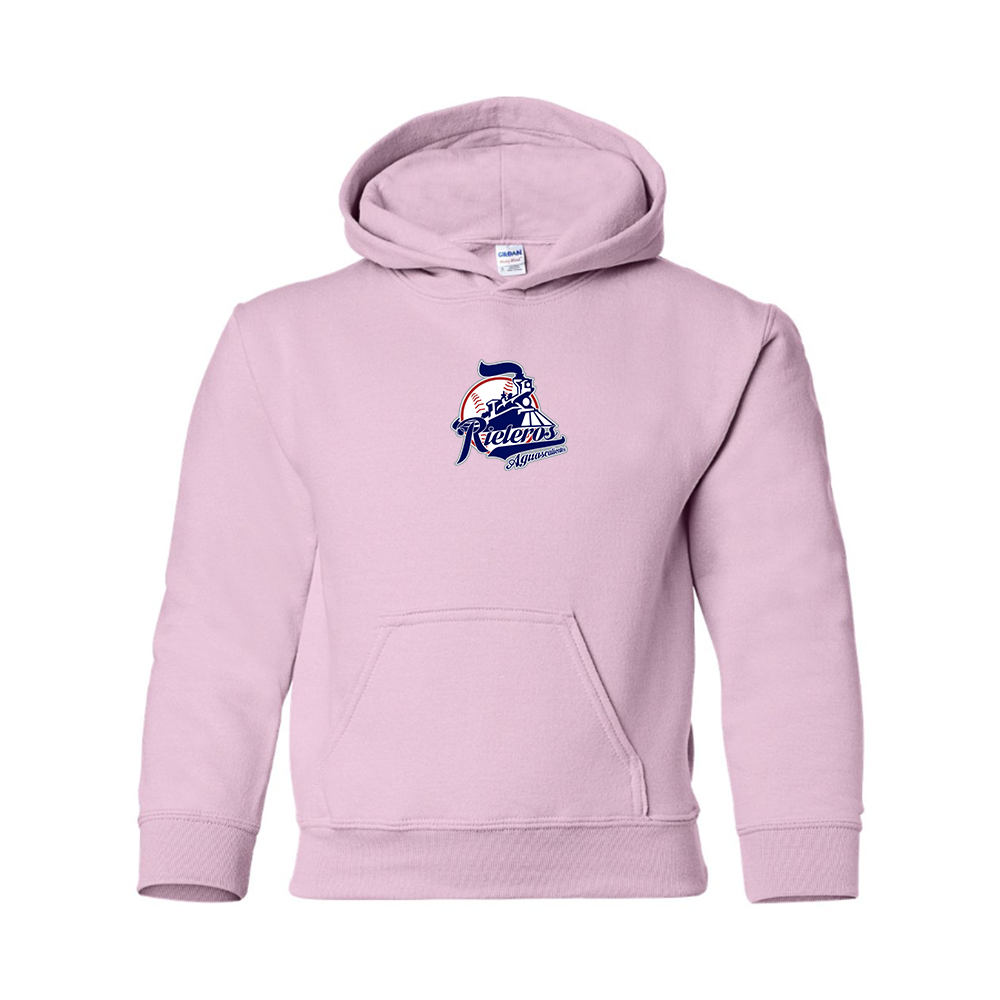 Youth Aguascalientes Rieleros Logo Pullover Hoodie