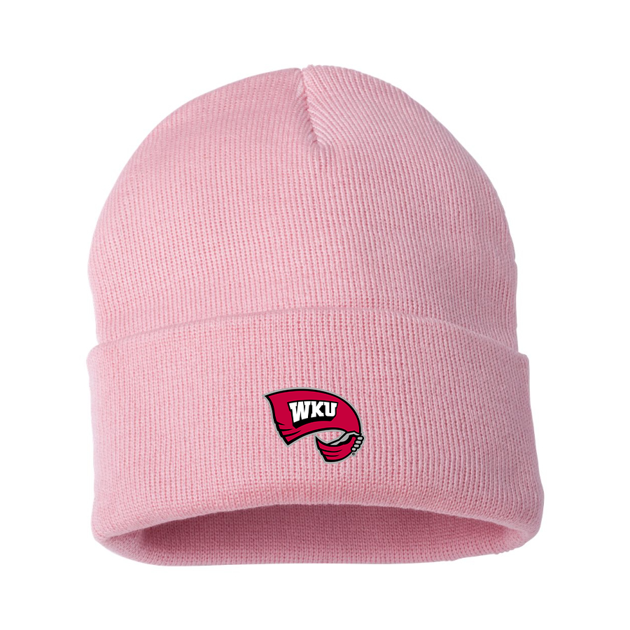 Western Kentucky Hilltoppers Logo Beanie Hat