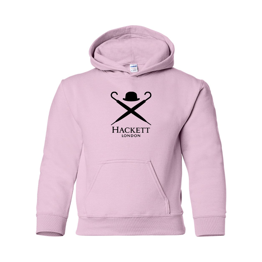 Youth Hackett London Logo Pullover Hoodie
