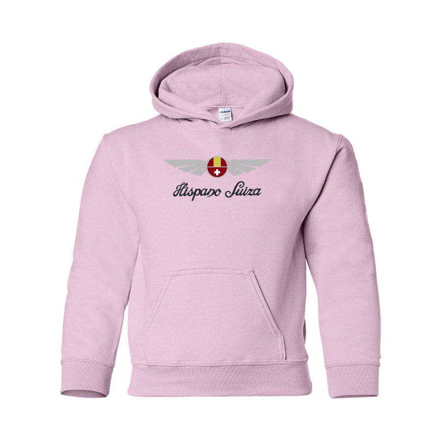 Youth Hispano Suiza Logo Pullover Hoodie