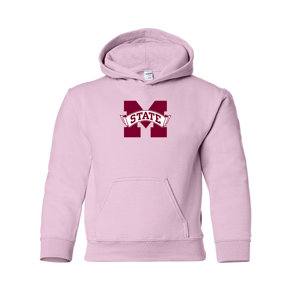 Youth Mississippi State Bulldogs Logo Pullover Hoodie