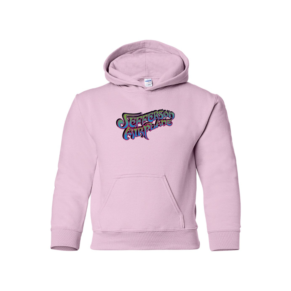 Youth Jefferson Airplane Logo Pullover Hoodie