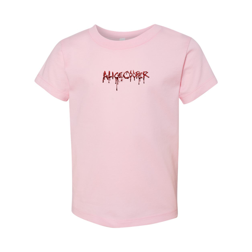 Alice Cooper Logo BELLA  CANVAS Toddler Jersey Tee