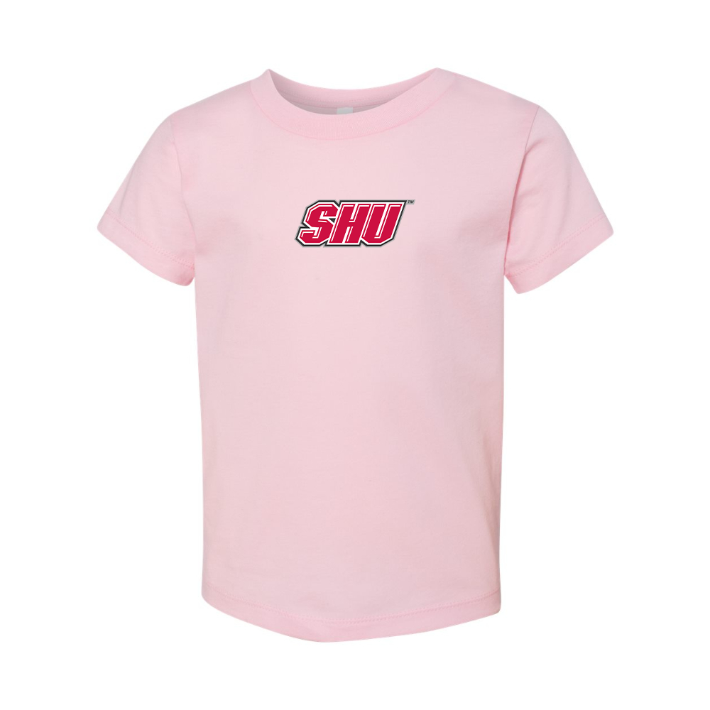 Sacred Heart Pioneers Logo BELLA  CANVAS Toddler Jersey Tee