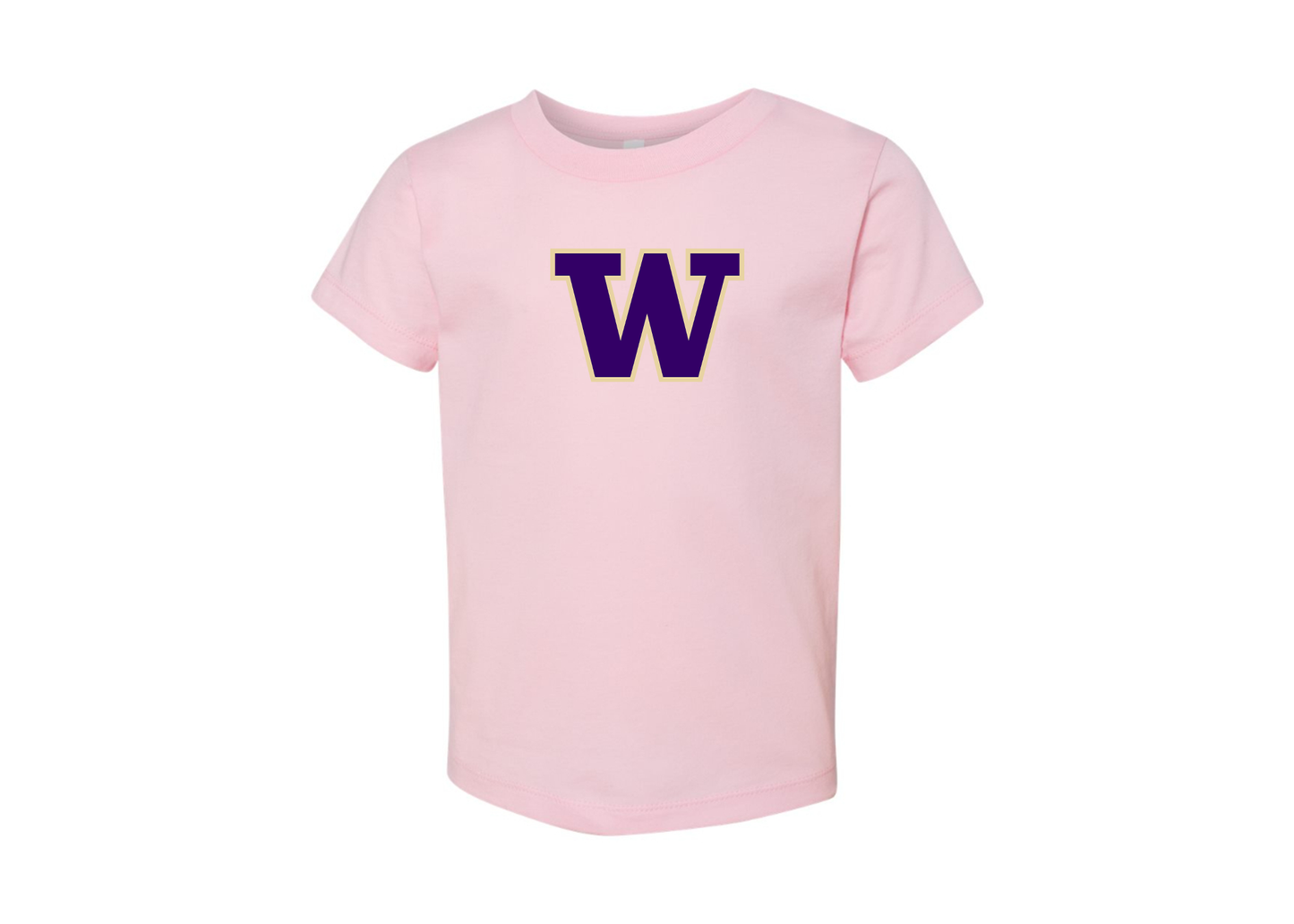 Washington Huskies BELLA  CANVAS Toddler Jersey Tee