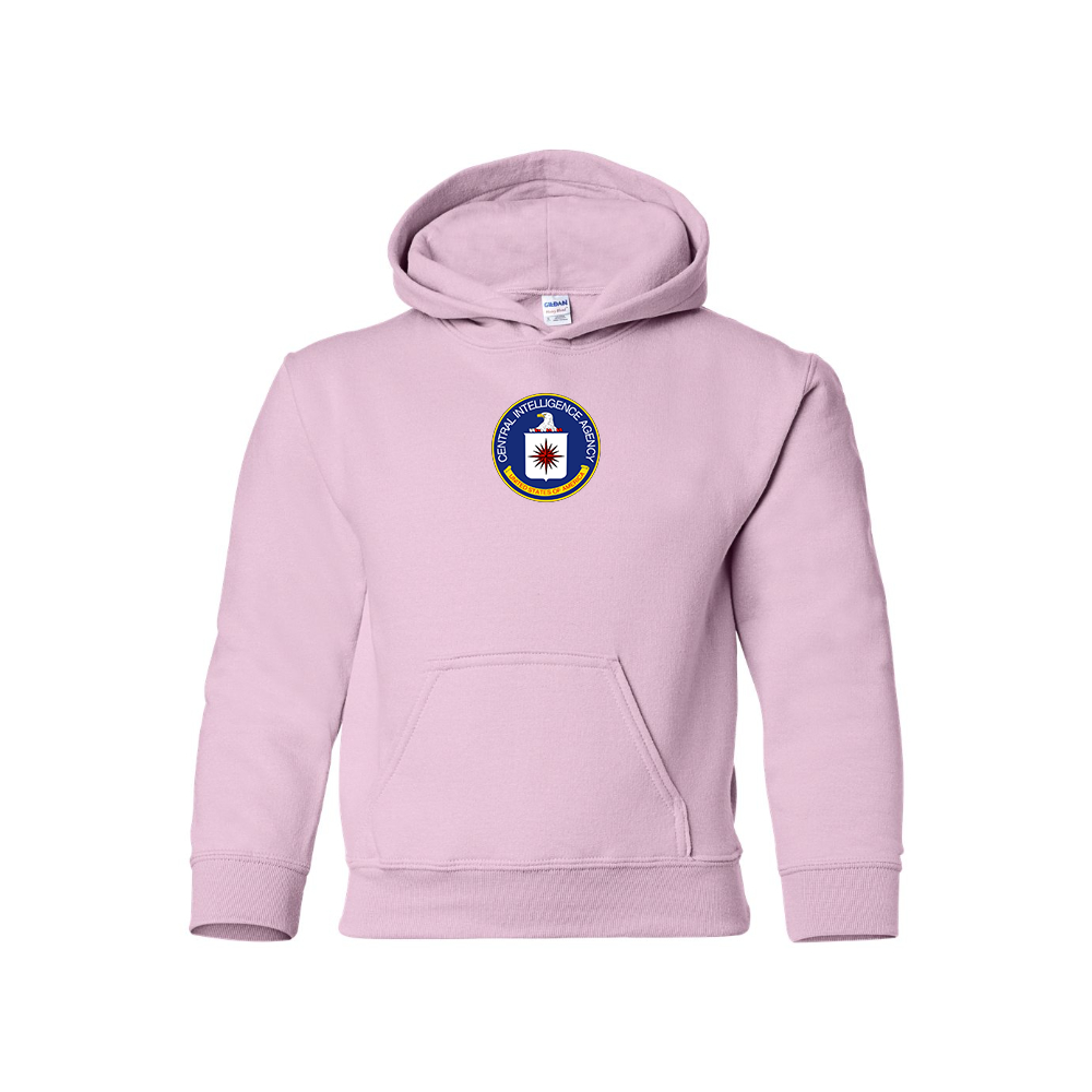Youth CIA Logo Pullover Hoodie
