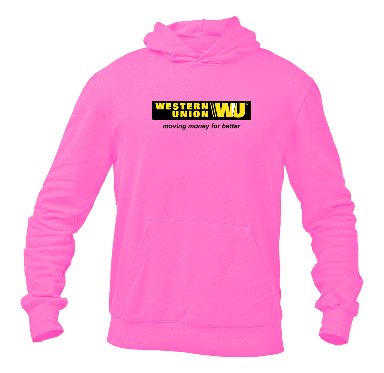 Men's Wastern Union Logo Pullover Hoodie