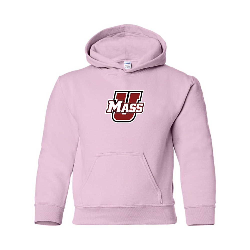 Youth Massachusetts Minutemen Logo Pullover Hoodie