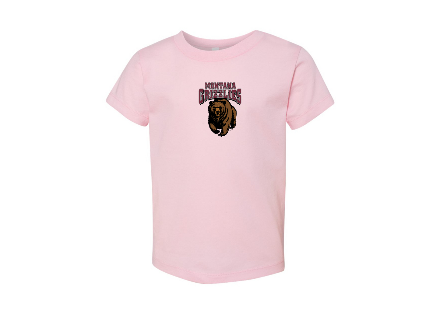 Montana Grizzliesl BELLA  CANVAS Toddler Jersey Tee