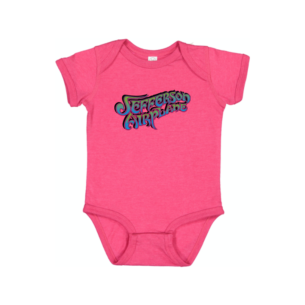 Jefferson Airplane Logo Baby Romper Onesie