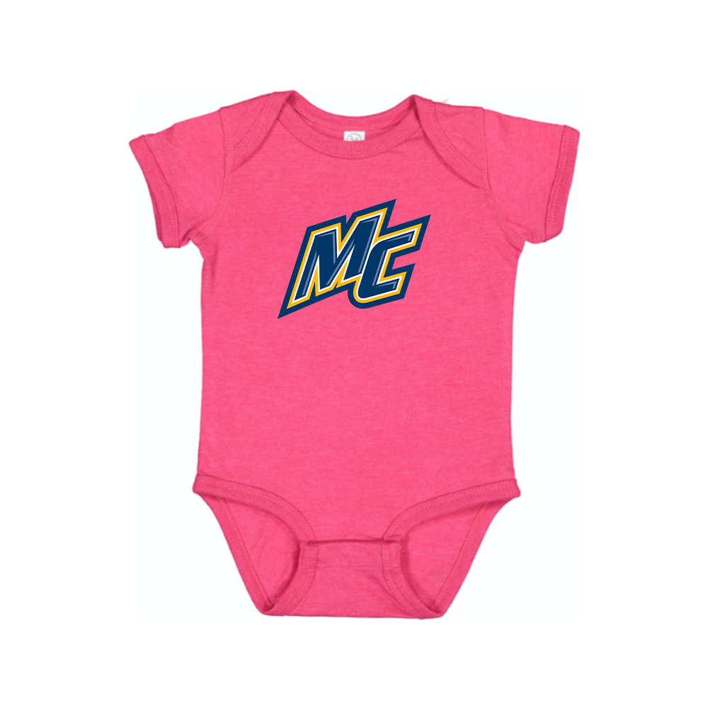Merrimack Warriors Logo Baby Romper Onesie