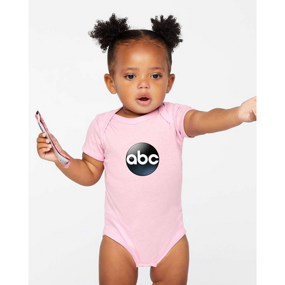 Abc Logo  Rabbit Skins Infant Baby Rib Bodysuit