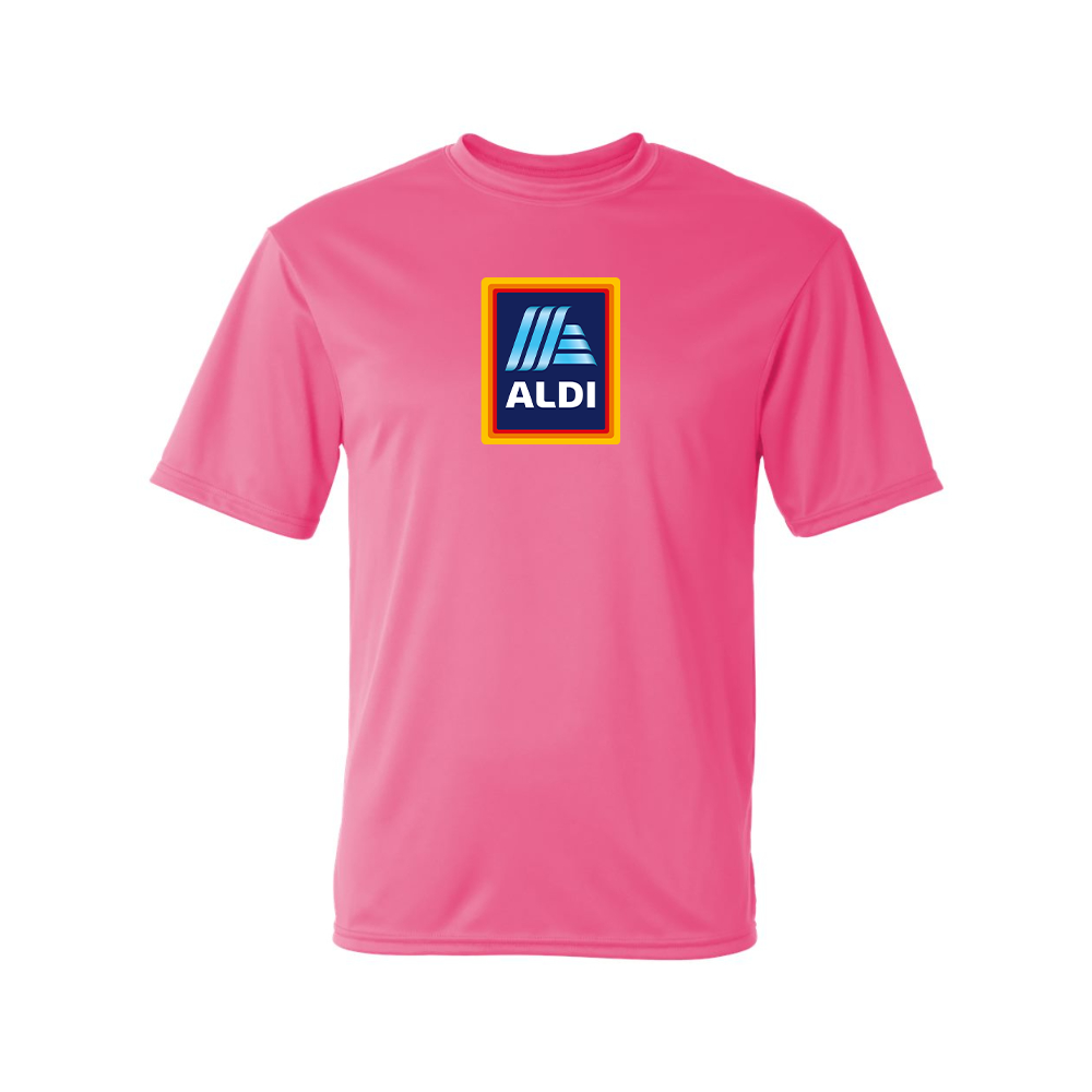 Men's Aldi Logo Polyester T-Shirt