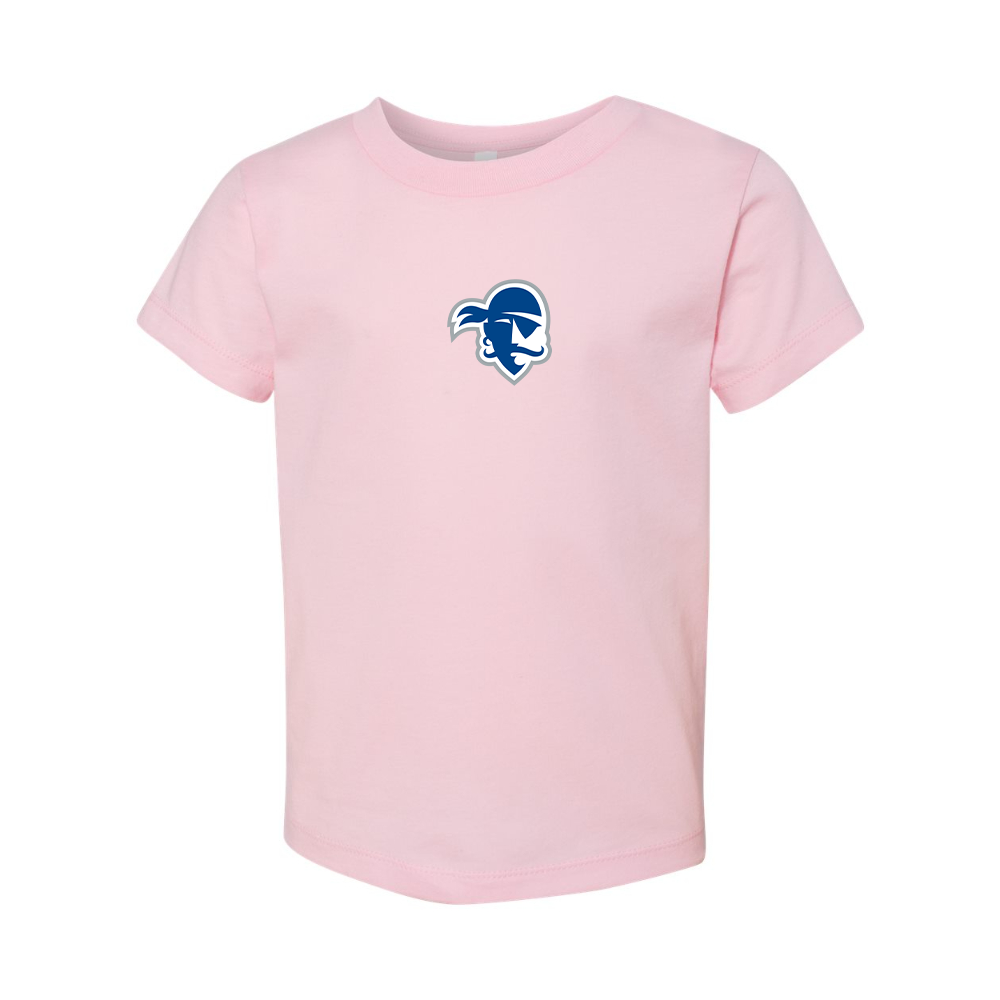 Seton Hall Pirates Logo BELLA  CANVAS Toddler Jersey Tee