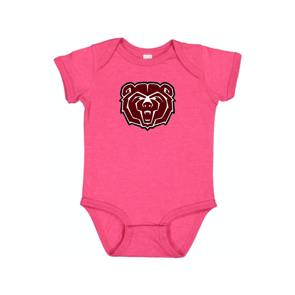 Missouri State Bears Logo Baby Romper Onesie
