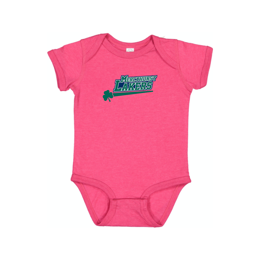 Mercyhurst Lakers Logo Baby Romper Onesie