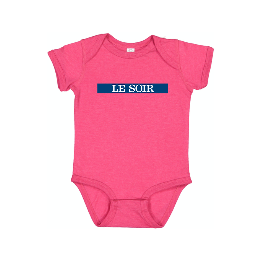 Le soir Logo Baby Romper Onesie