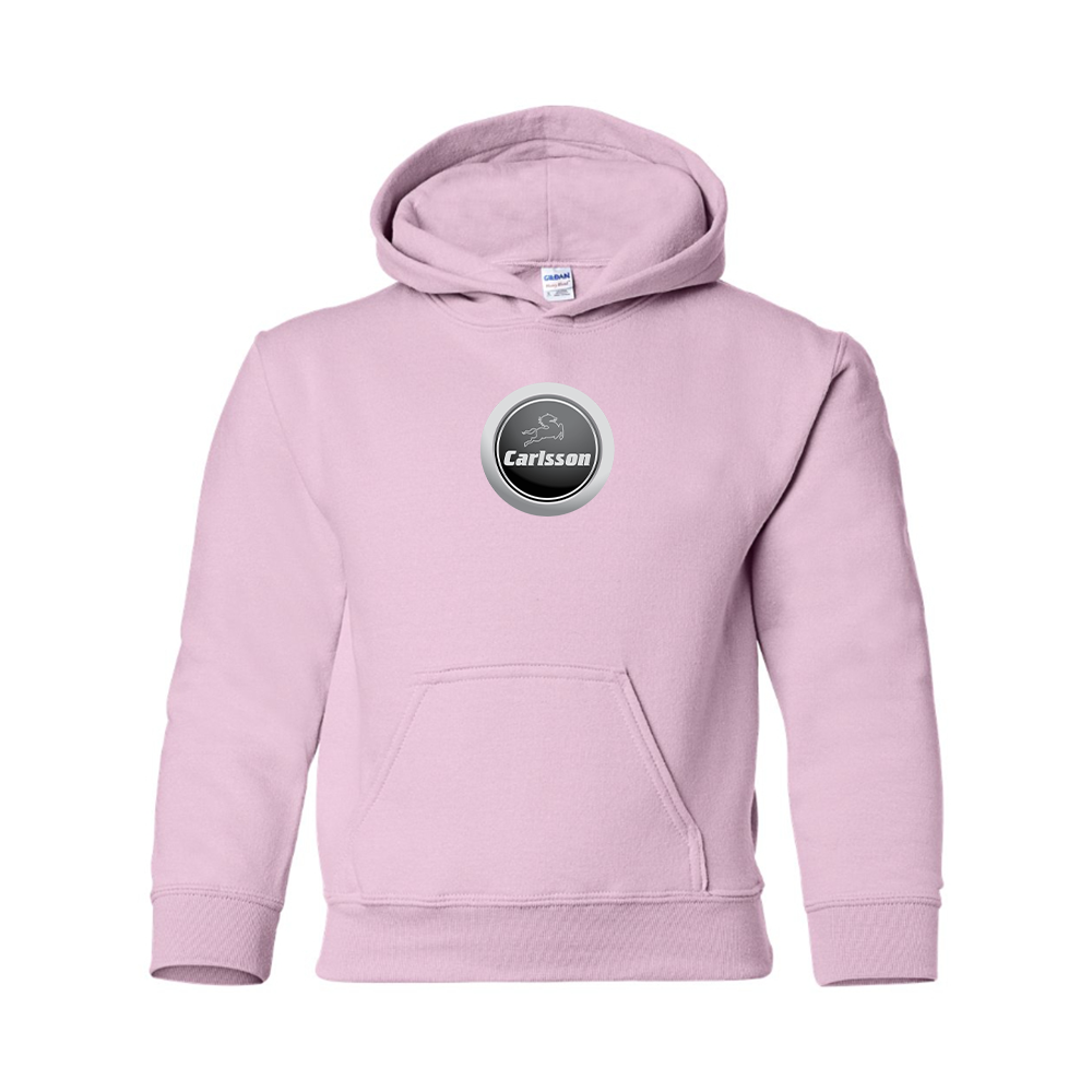 Youth Carlsson Logo Pullover Hoodie
