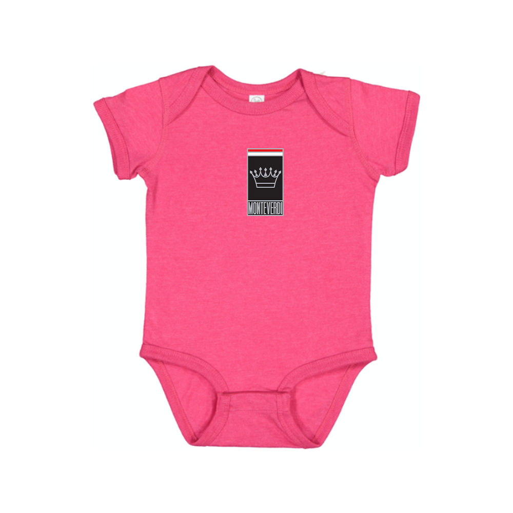 Monteverdi Logo Baby Romper Onesie