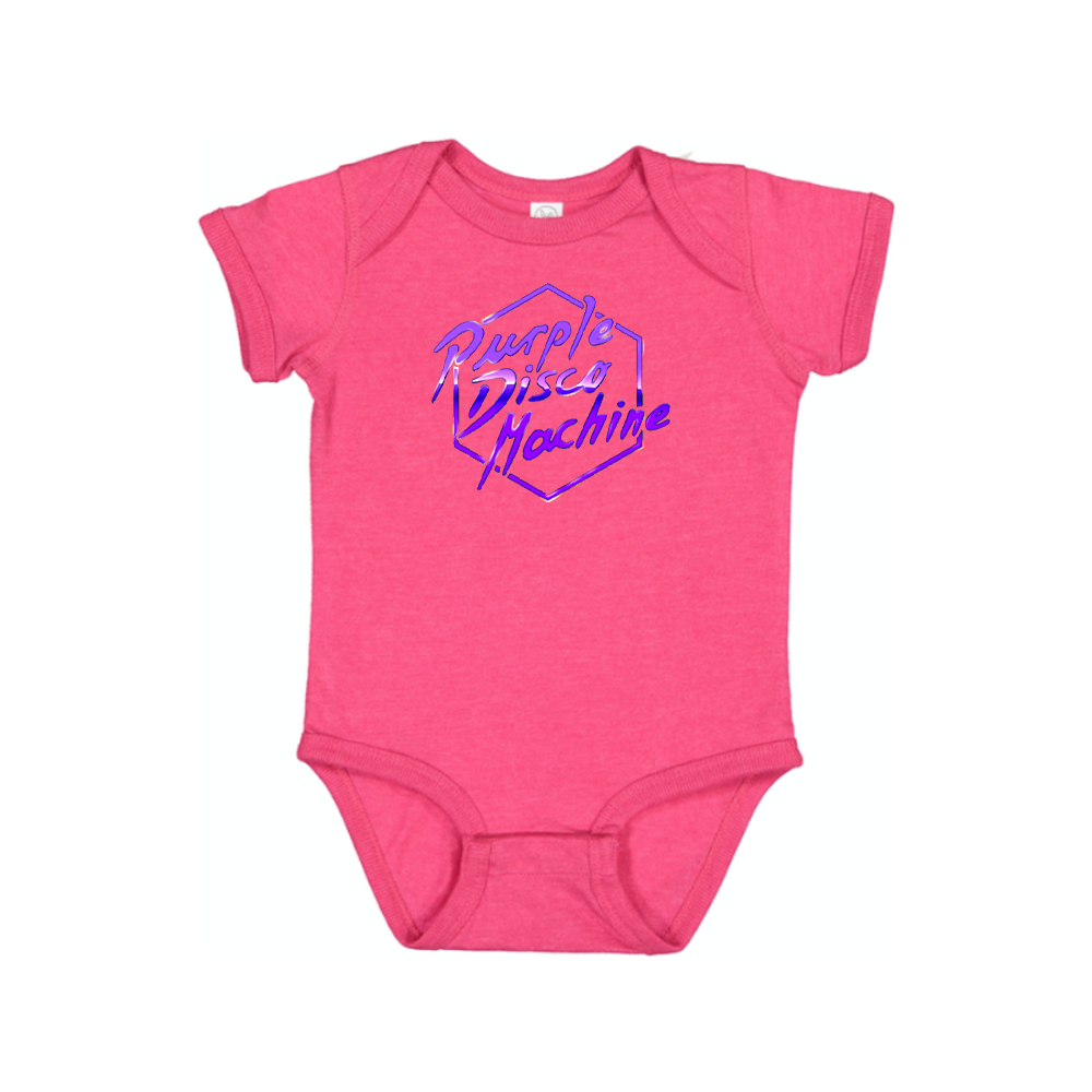Purple Disco Machine Baby Romper Onesie