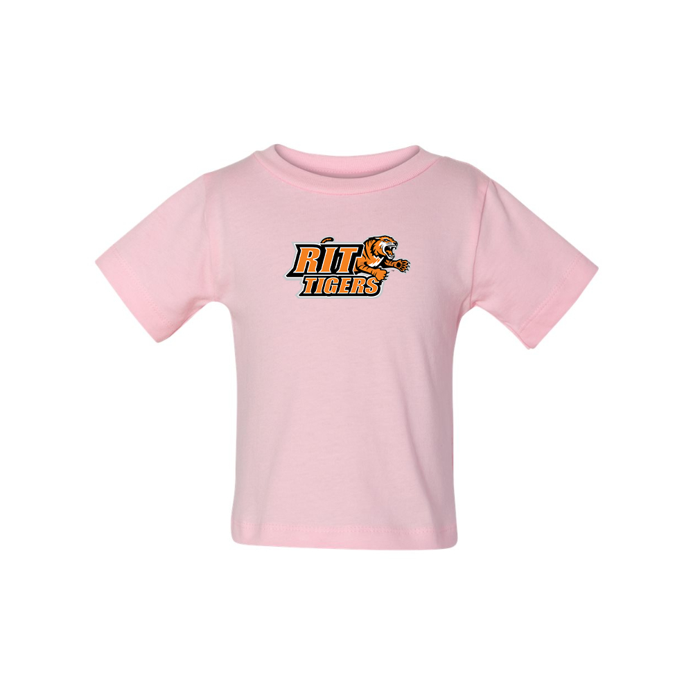 RIT Tigers Logo BELLA CANVAS Infant Jersey Tee
