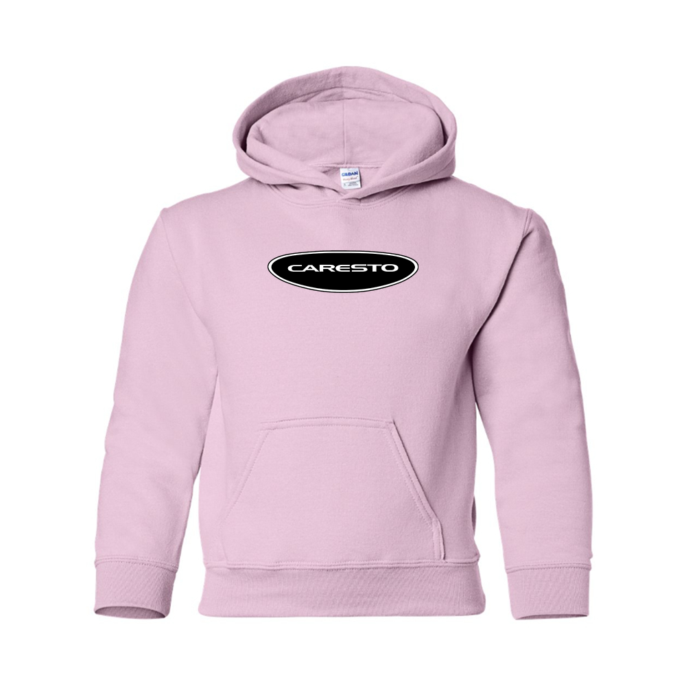 Youth Caresto Logo Pullover Hoodie
