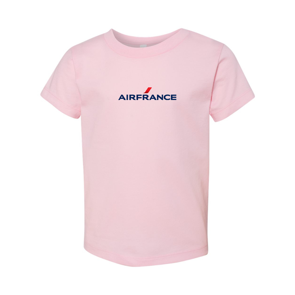 Air France Logo BELLA  CANVAS Toddler Jersey Tee