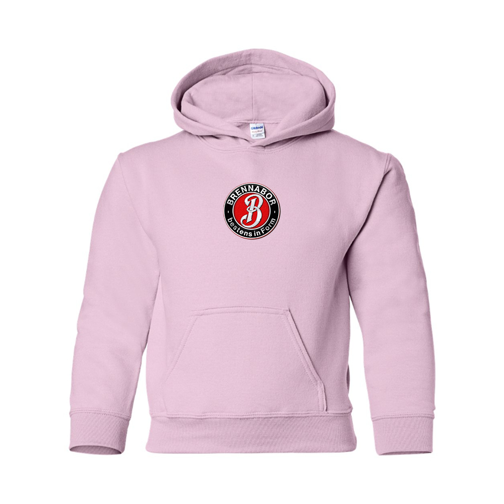 Youth Brennabor Werke Logo Pullover Hoodie