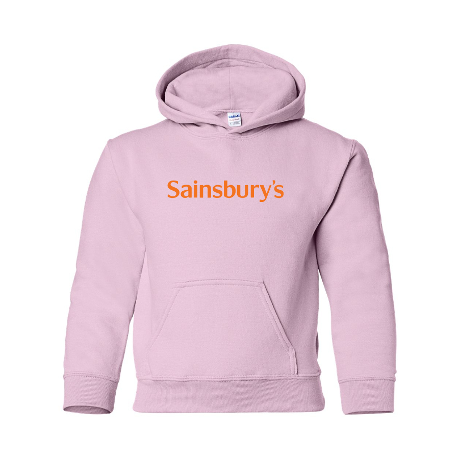 Youth Sainsbury_s Logo Pullover Hoodie
