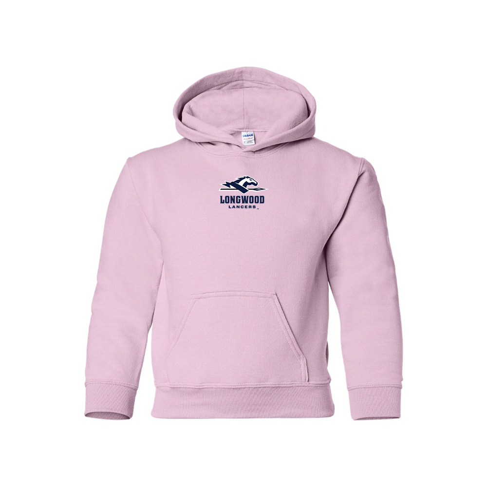 Youth Longwood Lancers Logo Pullover Hoodie