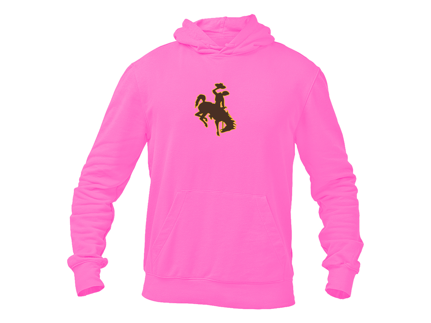 Men's Wyoming Cowboys Softstyle Midweight Hooded Sweatshirt