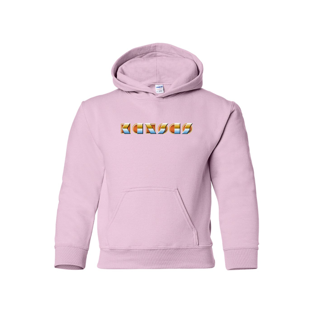 Youth Kansas Logo Pullover Hoodie