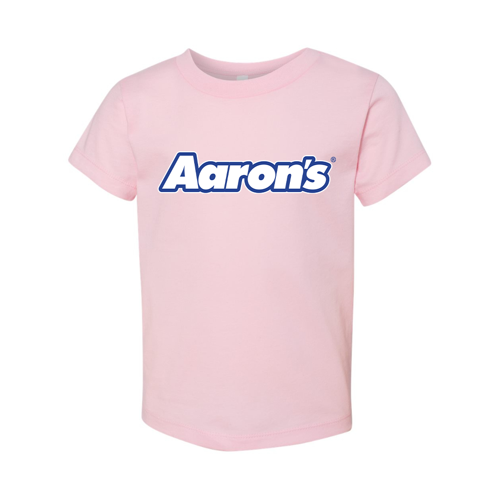 Aaron_s Logo BELLA  CANVAS Toddler Jersey Tee