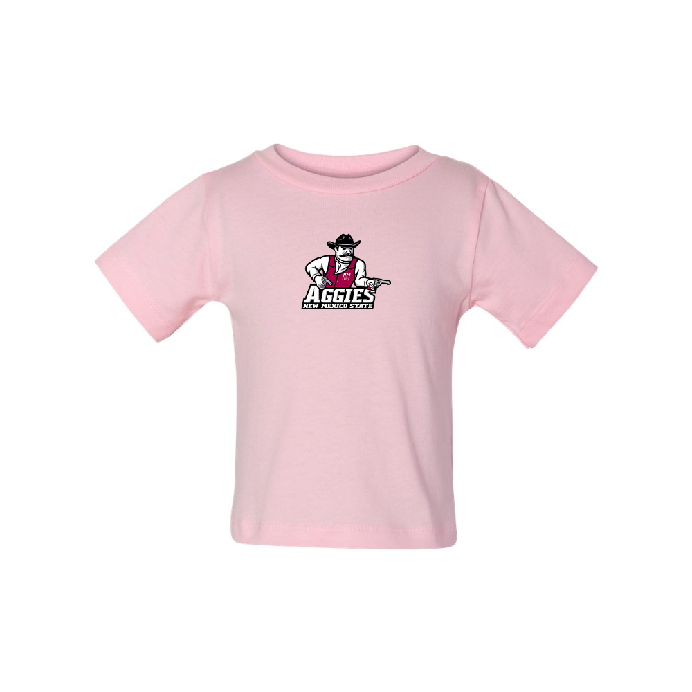 Aggies New Mexico State Logo BELLA CANVAS Infant Jersey Tee