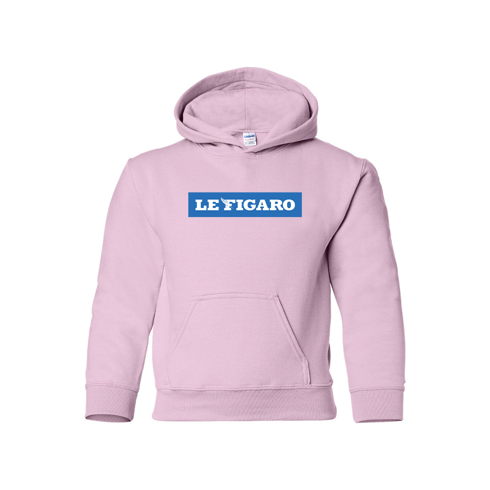 Youth Le Figaro Logo Pullover Hoodie