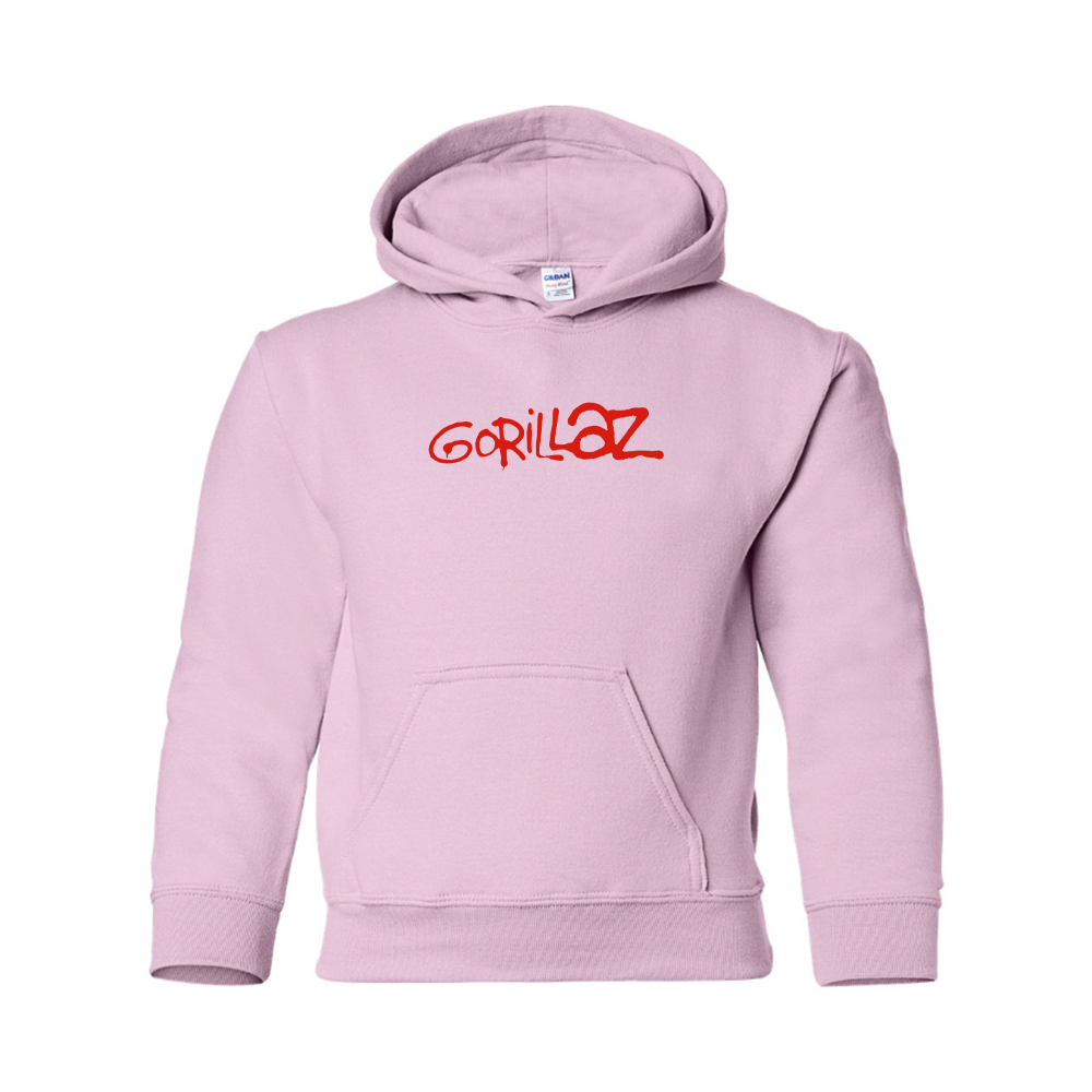 Youth Gorillaz Logo Pullover Hoodie
