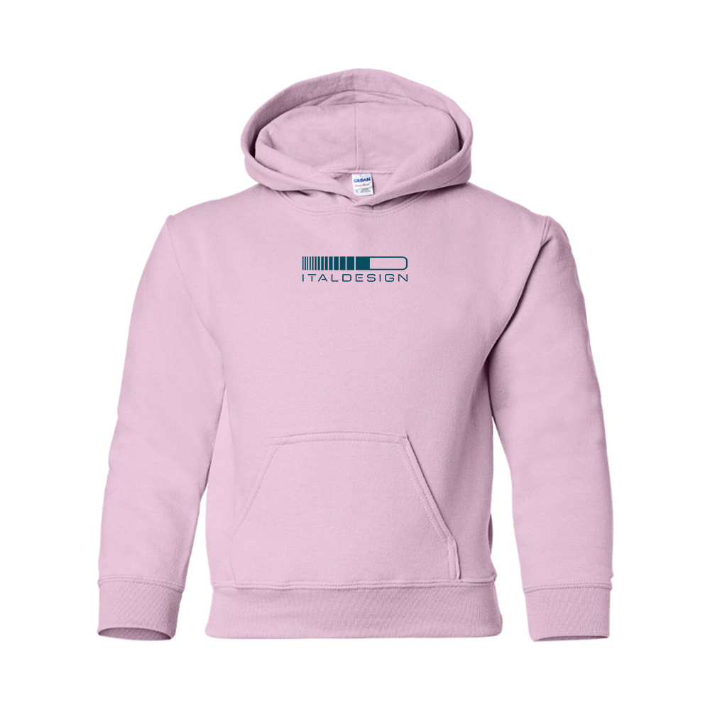 Youth Italdesign Logo Pullover Hoodie