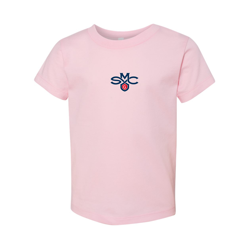 Saint Marys Gaels Logo BELLA  CANVAS Toddler Jersey Tee