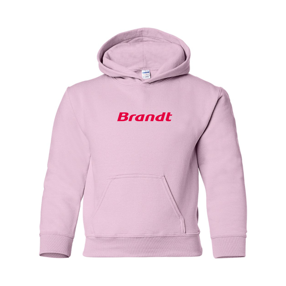Youth Brandt Logo Pullover Hoodie