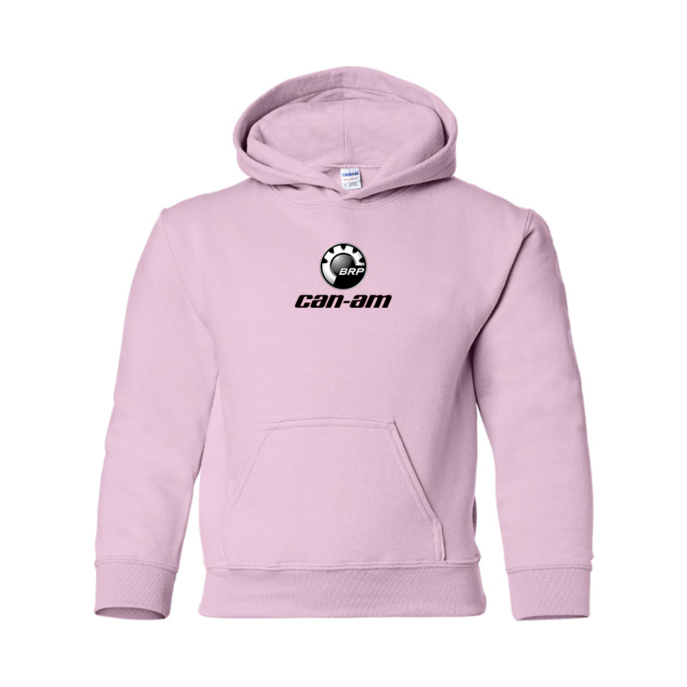 Youth Can-Am Logo Pullover Hoodie