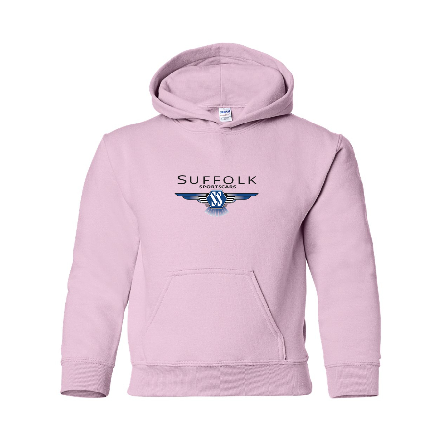 Youth Suffolk Sportscars Logo Pullover Hoodie