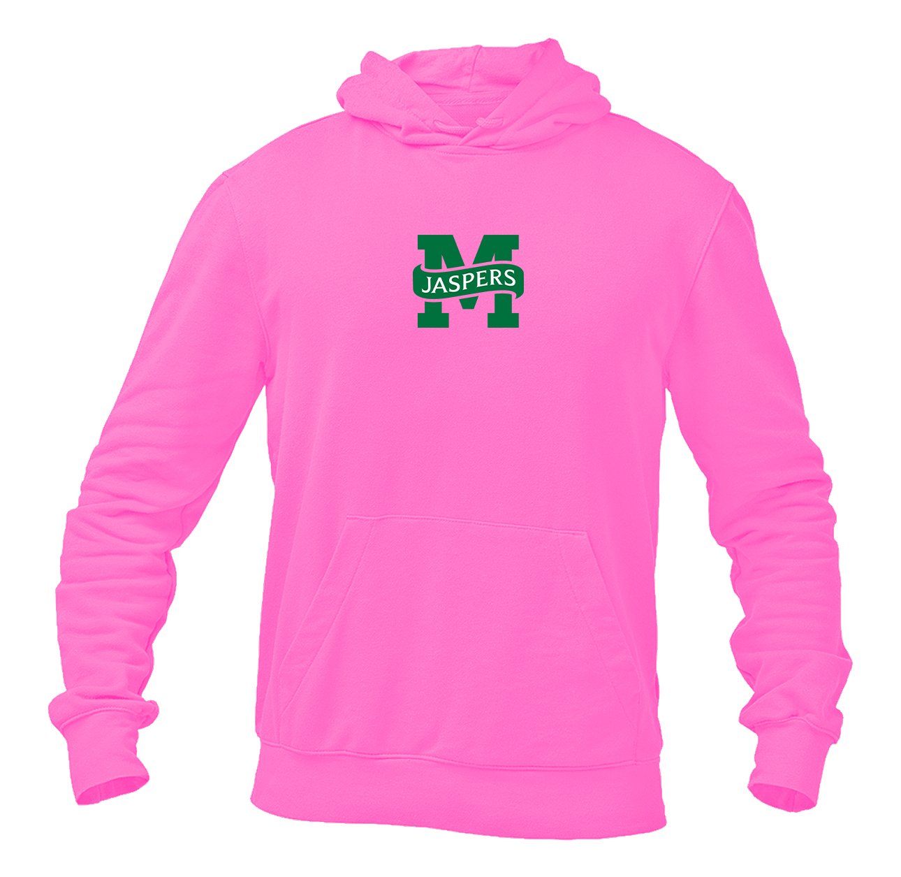 Men's Manhattan Jaspers Logo  Pullover Hoodie