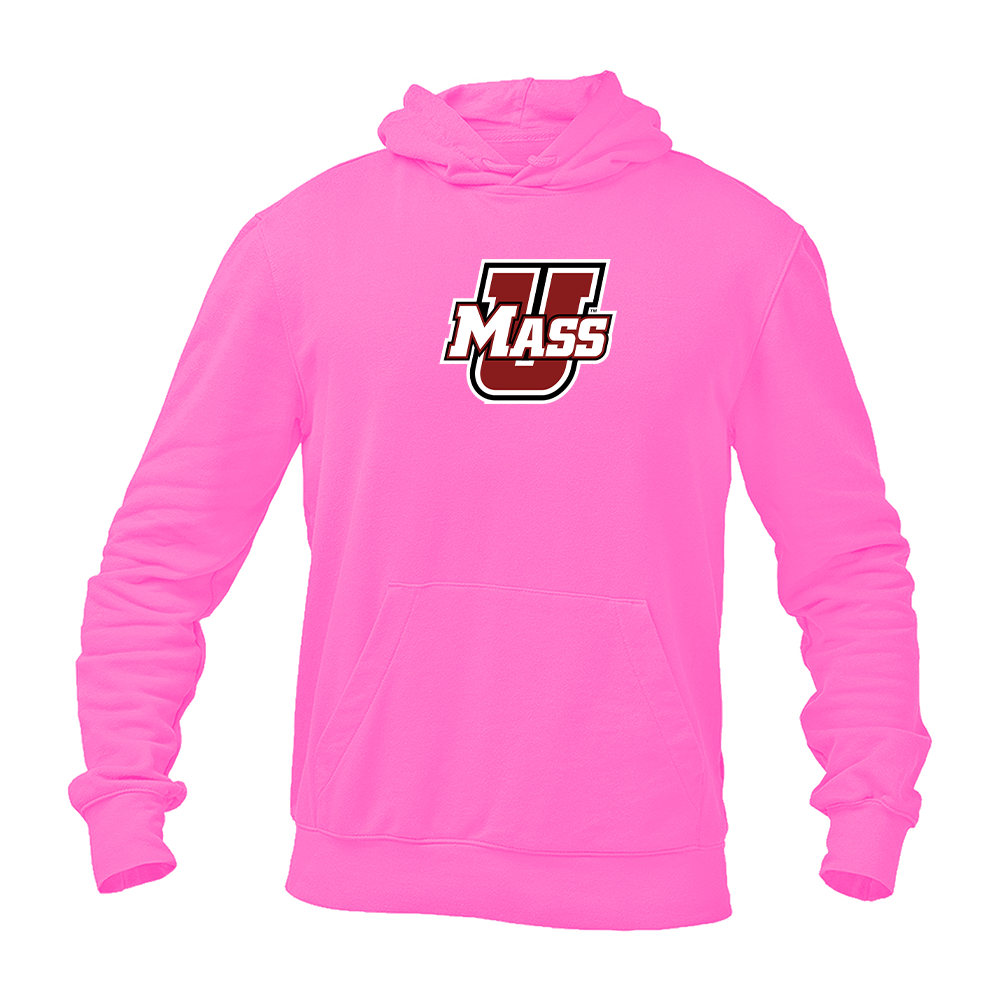 Men's Massachusetts Minutemen Logo Pullover Hoodie