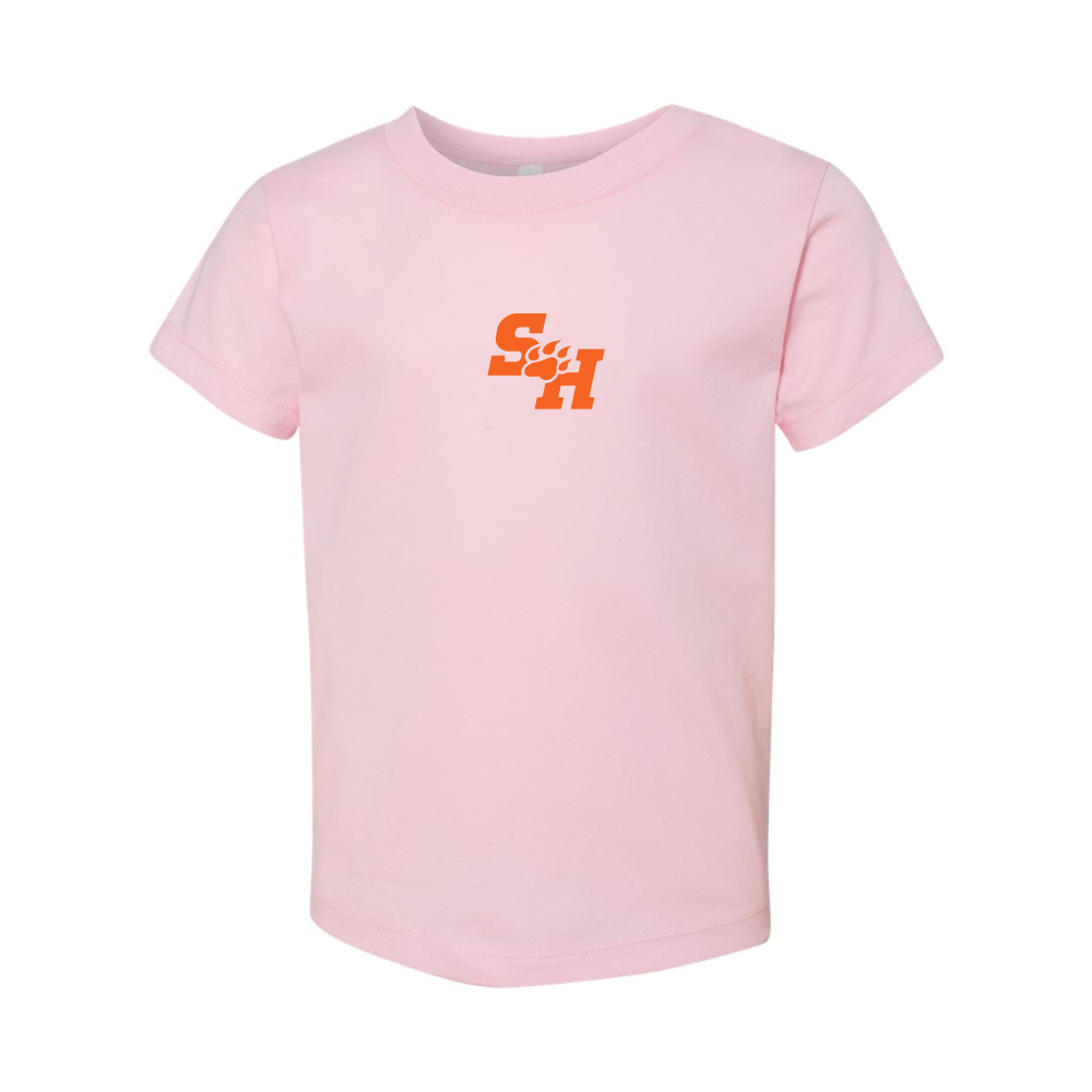 Sam Houston State Bearkats Logo BELLA  CANVAS Toddler Jersey Tee