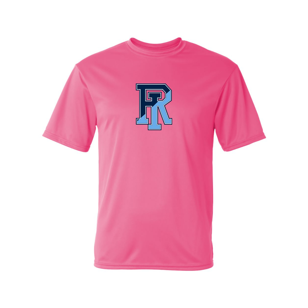 Men's Rhode Island Rams Logo Polyester T-Shirt