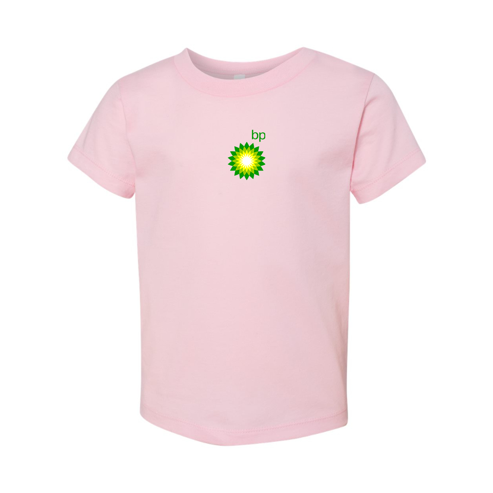 BP Oil Logo BELLA  CANVAS Toddler Jersey Tee