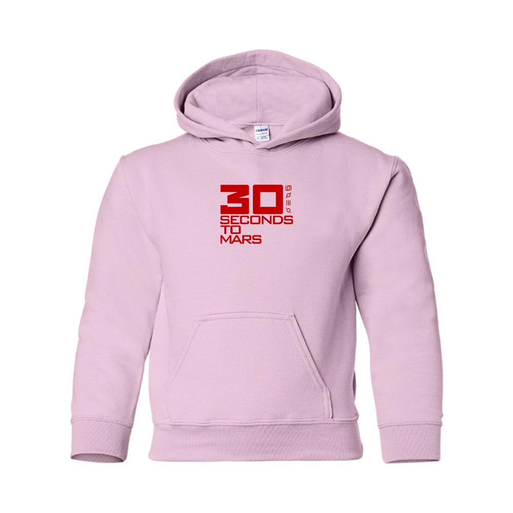 Youth 30 Seconds To Mars Logo Pullover Hoodie