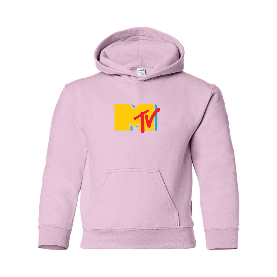 Youth MTV Logo Pullover Hoodie